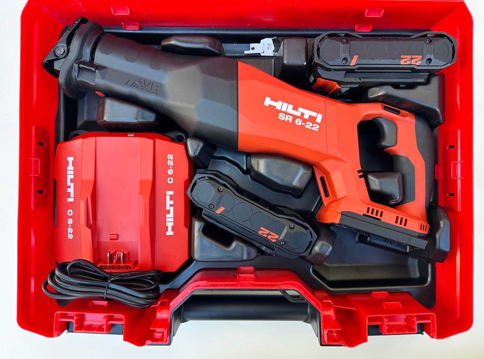 Hilti SR 6-22 AVR Nuron - Безчетков саблен трион 22V 4.0Ah 2024г