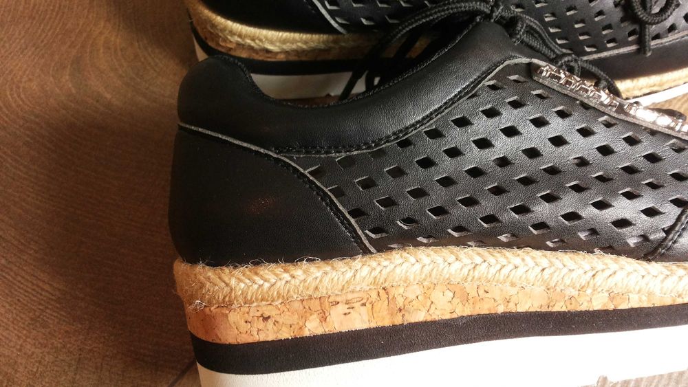 ARMANI JEANS Real Leather Размер EUR 38 / UK 5 дамски еспадрили 116-13-S