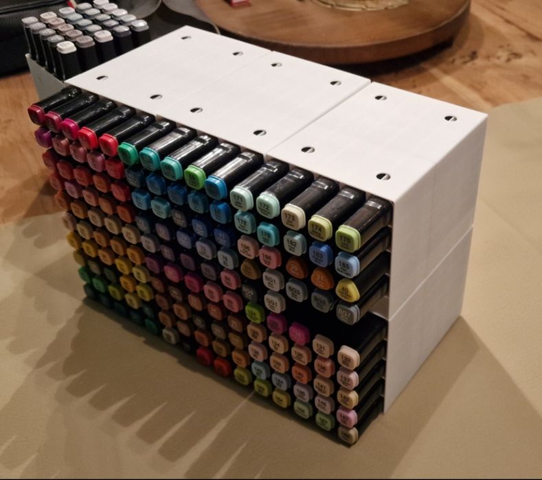 Organizator Profesional Markere - Sistem Modular - Ideal Artiști / Des