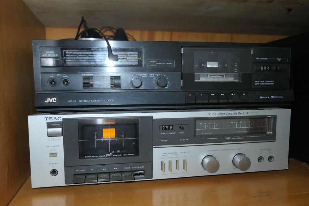 Dublu Deck Pioneer Sanyo Kenwood Yamaha Sony Teac JVC Caseta