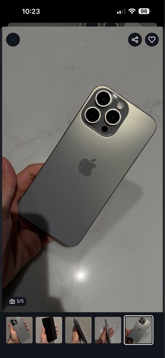 Iphone 15 pro max  идеалный состаяния