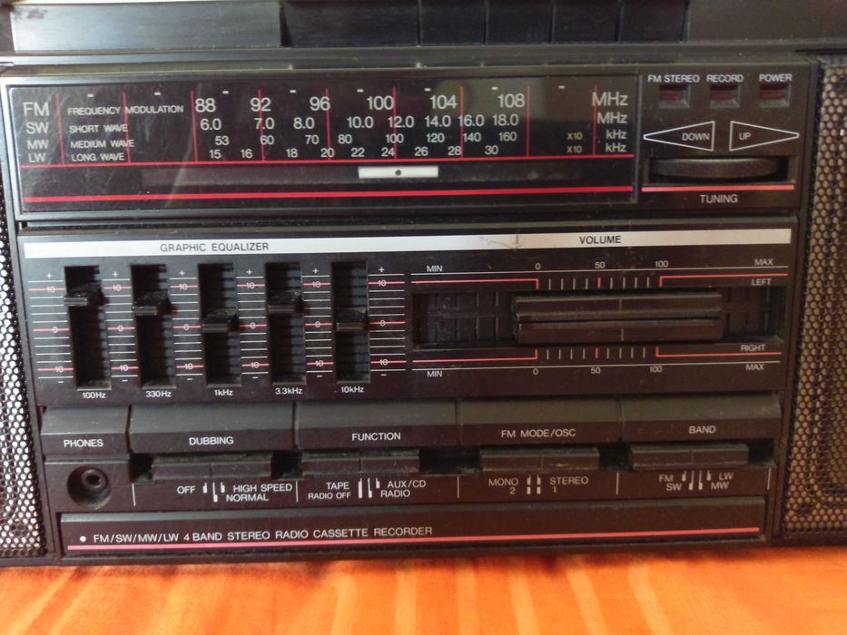 Радиокасетофон SALORA SP703 - Финландия.