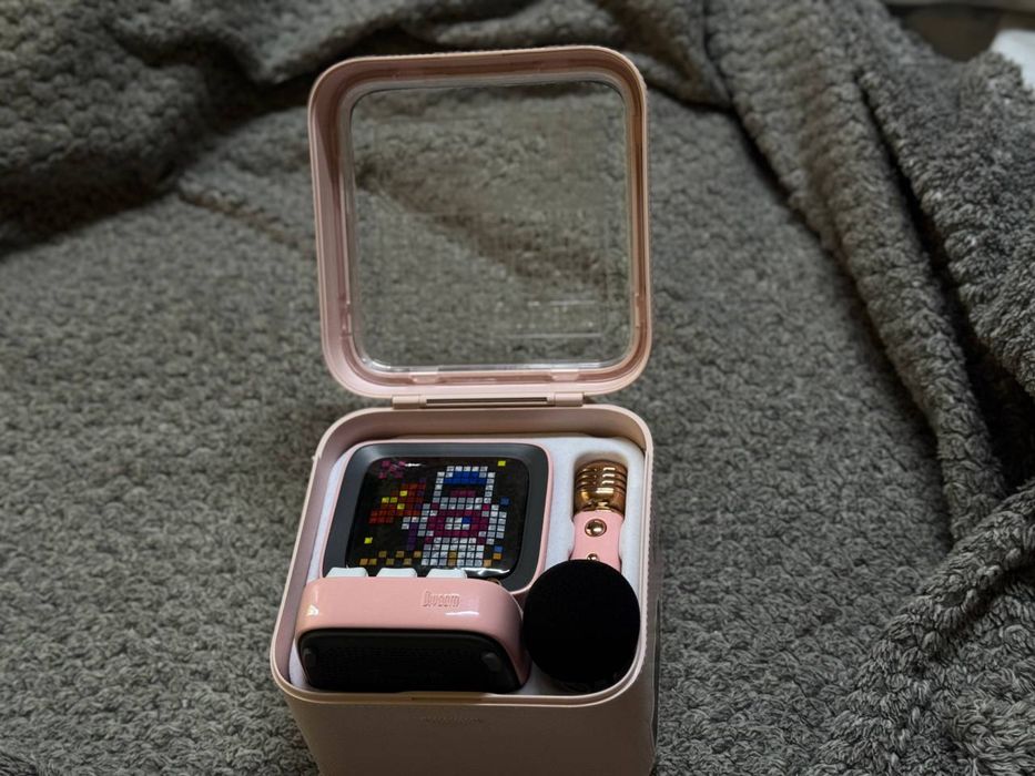 Колонка Divoom Ditoo-Mic Розовый