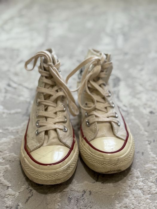 Бежевые Конверсы