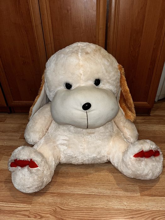 Голяма плюшена играчка куче 100см