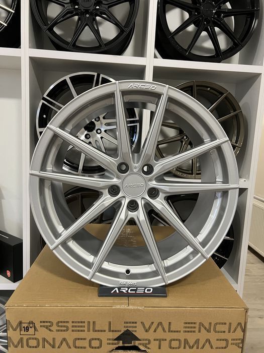 Jante R19 5x112 Arceo Monaco GEN 2 Noi Audi A3 A4 A5 A6 A7 A8 Q3 Q5 Q7 Mercedes C E S CLA CLS GLC GLE BMW G20 G30 F40 X1 X3 VW Golf Passat Tiguan
