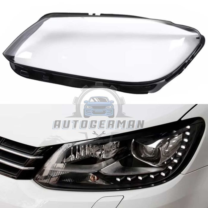 Капаци фарове Volkswagen VW Touran (12) стъкло фар крушки Фолксваген Тоуран xenon