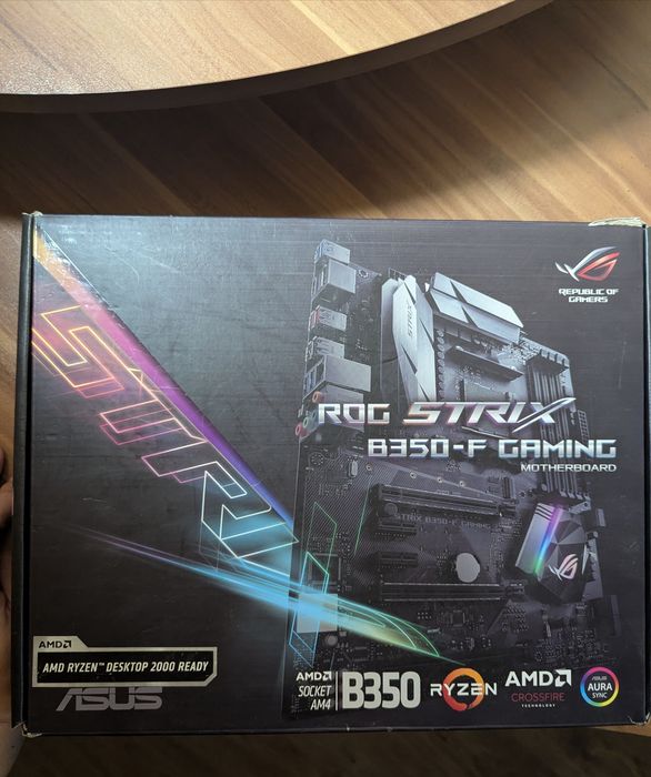 Placa de baza gaming ASUS ROG Strix B350-F AM4