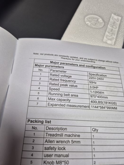 Промо!Електрическа ,бягаща пътека,/3.0HP,/1-12KM /140кг