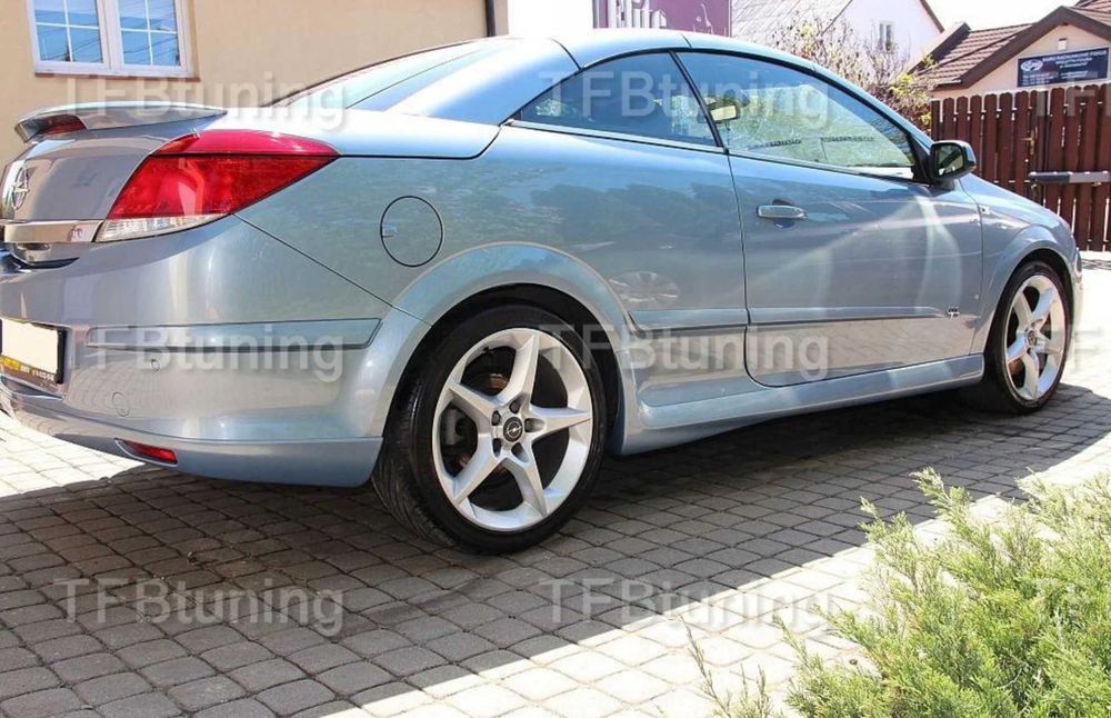 Prelungire bara spate fusta spoiler lip OPEL AstraH TwinTop Cabrio OPC