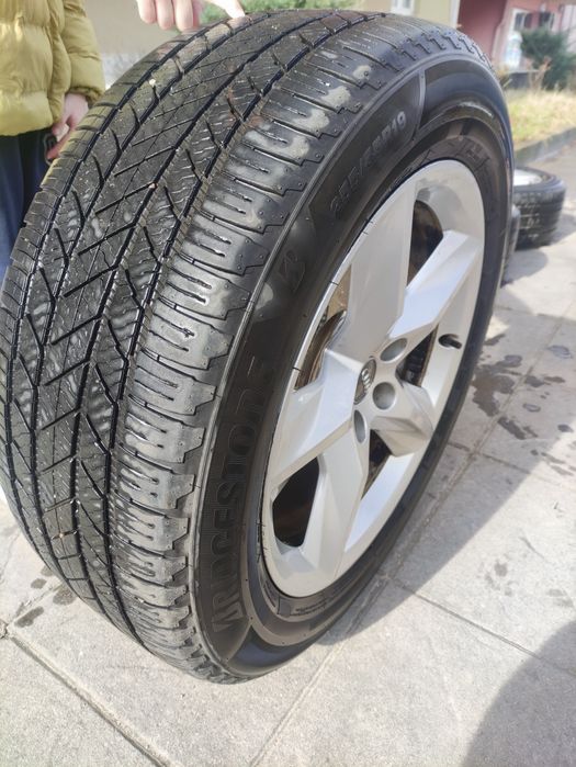 19  цола джанти с всесезонни гуми за Audi Q7/Q5  255/55/19"