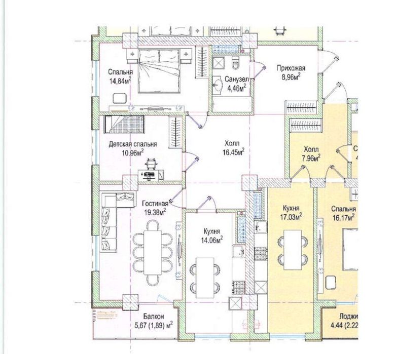 Kvartira sotiladi 3x