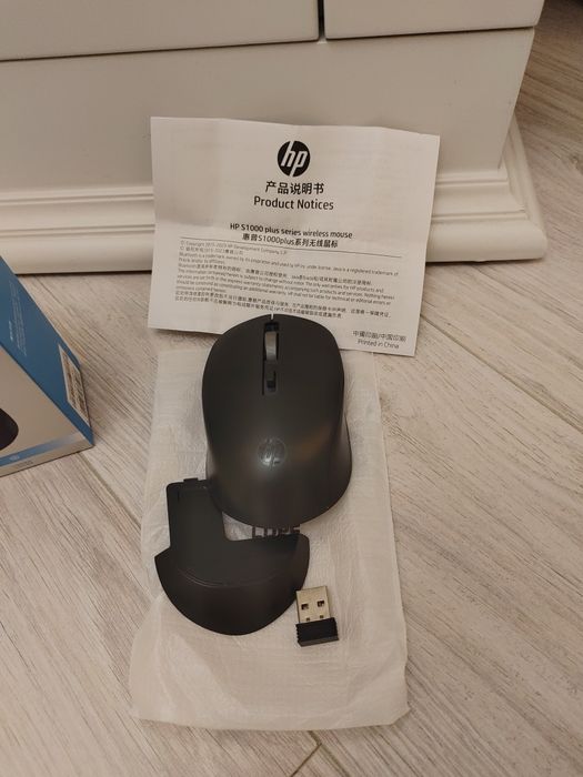 Мышь HP S1000 Plus беспроводная.