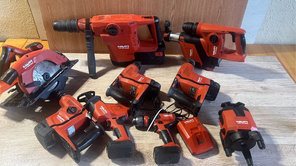 Hilti diferite scule prețuri
