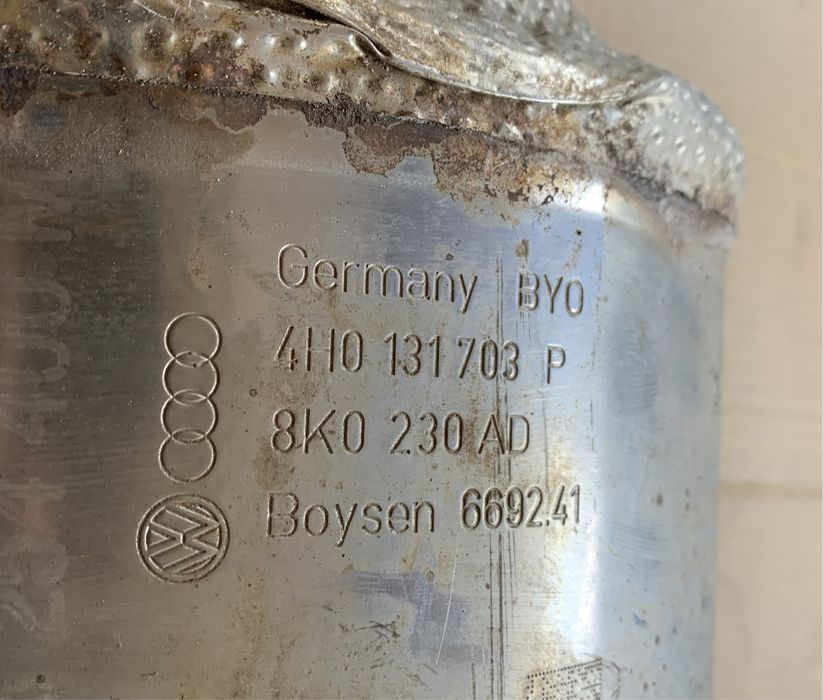 Catalizator / DPF Audi A6 A7 A8 4H : 4H0131703P / 8K0230AD