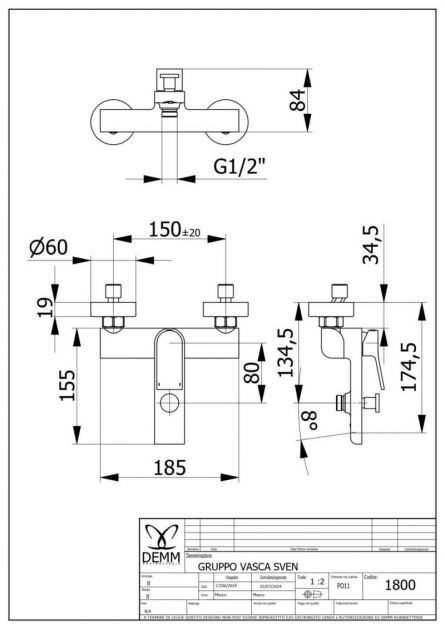Baterie cada/dus, Demm, Sven, kit dus inclus, aur roz lucios