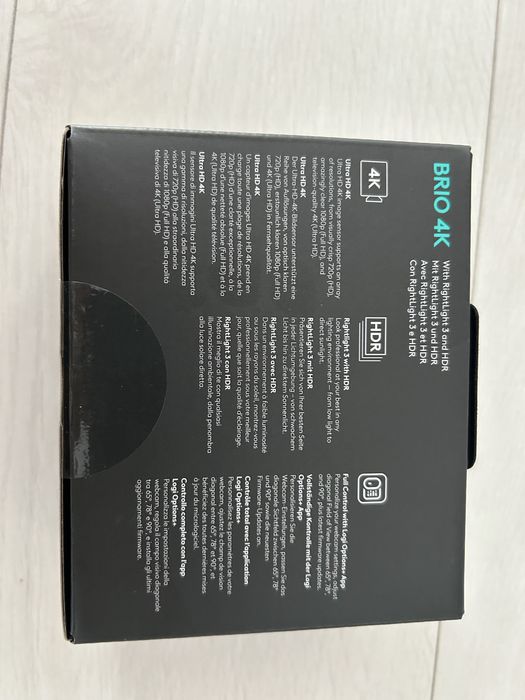 Camera web Logitech Brio 4K noua