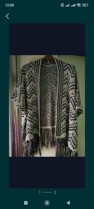 Пончо 52 р Monsoon Англия