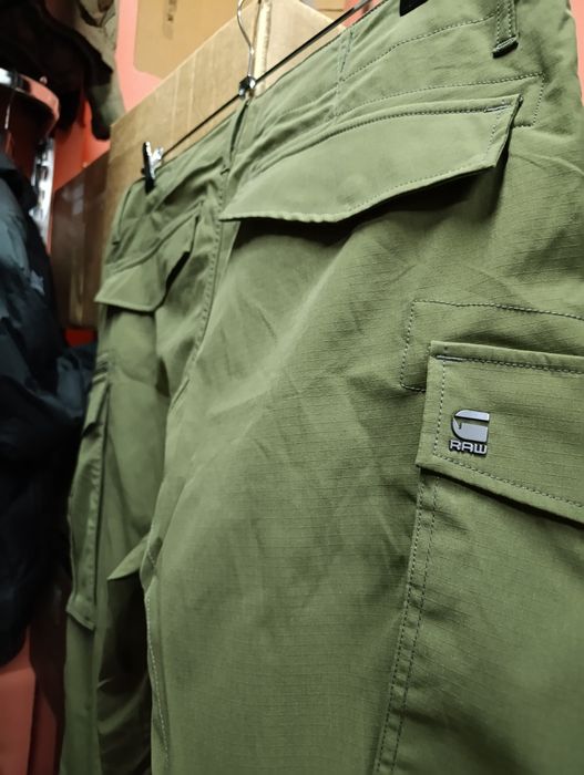 Оригинален карго G-Star Raw Rovic Zip W40 L34 мъжки панталон нов зелен