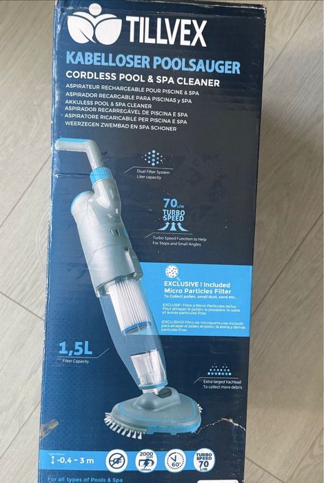 Aspirator Tilvex pentru piscine si spa nou
