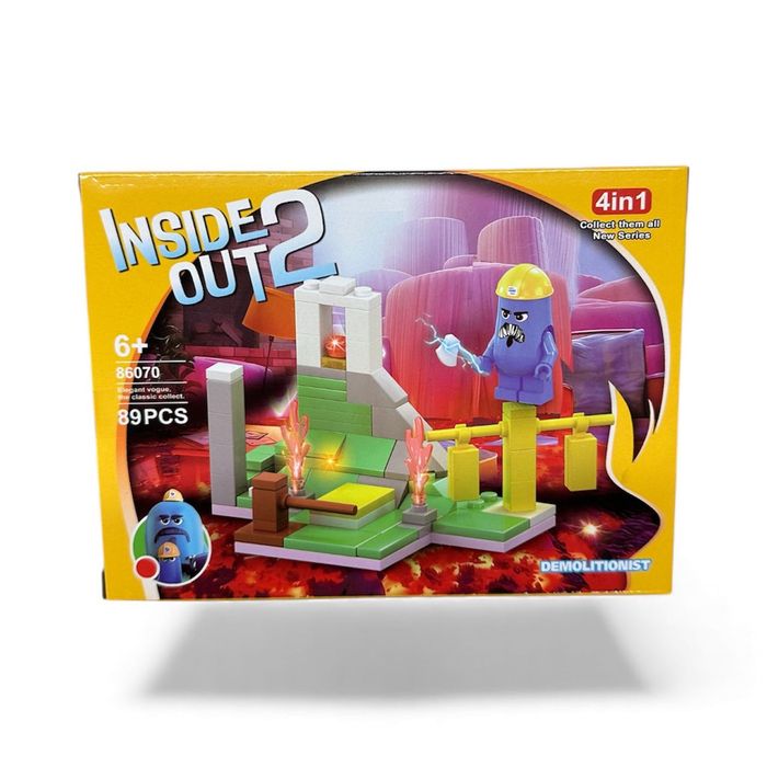 Конструктор Inside Out 2 – Sadness (90 части, 4 в 1)