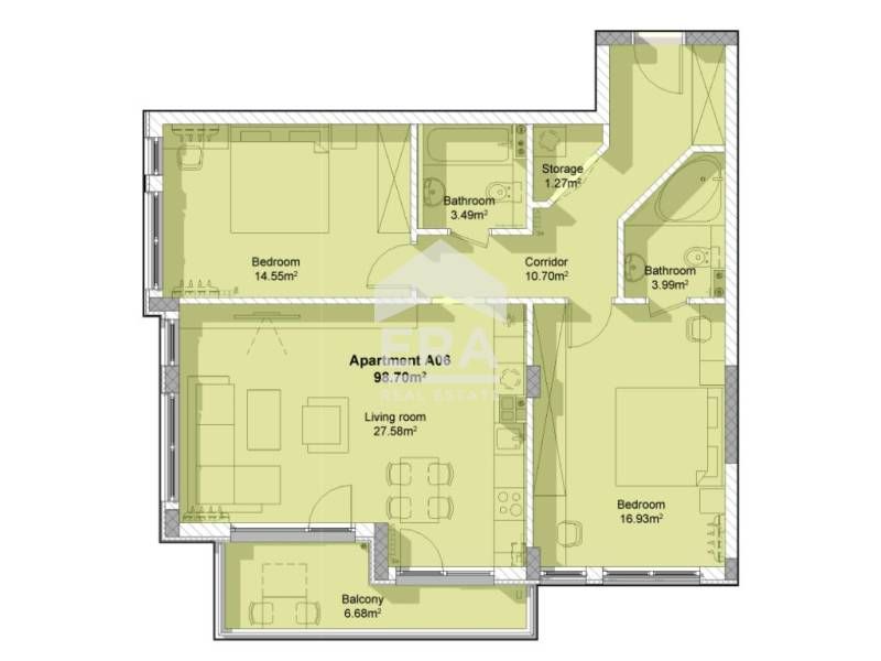 Продава се Тристаен апартамент в София, Драгалевци - 112 кв.м за 2472 €/кв.м - Снимка #8