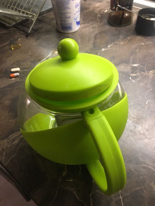 кана за чай с филтър