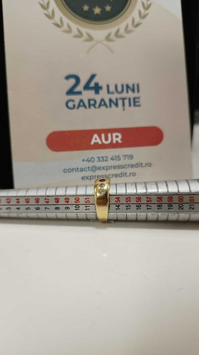 (Ag24) Inel aur 18K 3.65gr B43514.2 Garantie 2 ani!