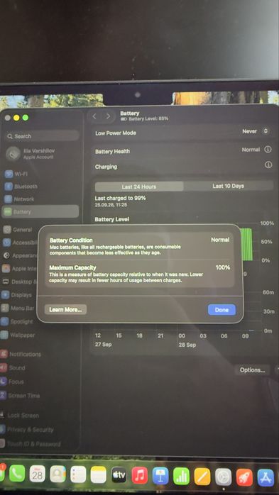 Macbook Air M4 16gb Ram 256 gb ssd