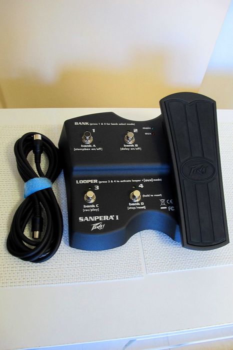 ПРОМО Peavey Sanpera I  - Volume/Wah/Looper/Pitch  expression  педал