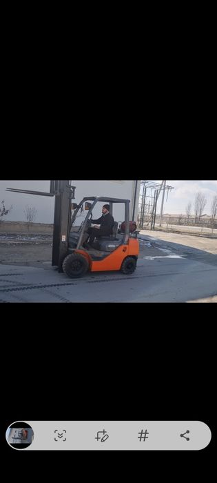 Автопогрузчик (кара,auto kara, kara)TOYOTA 8FG-25