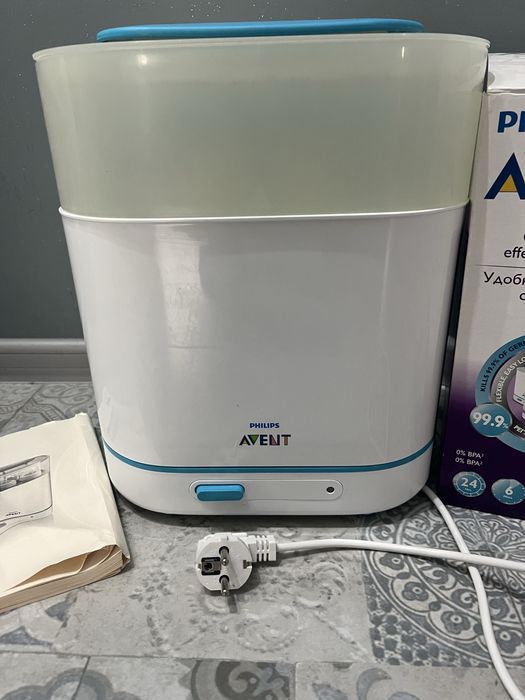Електрически стерилизатор с пара 3-IN-1 Philips-AVENT SCF284/03, 220V
