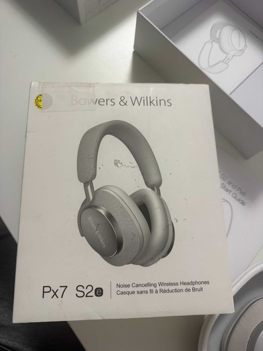 Căști Bowers & Wilkins Px7 S2e Cloud Grey – Noi, Open Box, ANC, Hi-Res 24-bit