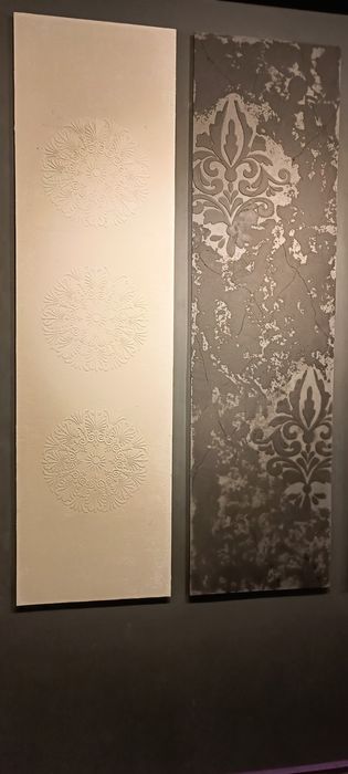 Художественный Трафарет Арт бетон