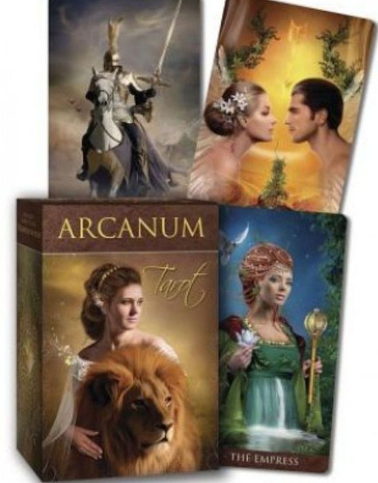 Tarotul Arcanum , 78 de carduri, ghid de utilizare, de la Lo Scarabeo, superbe!