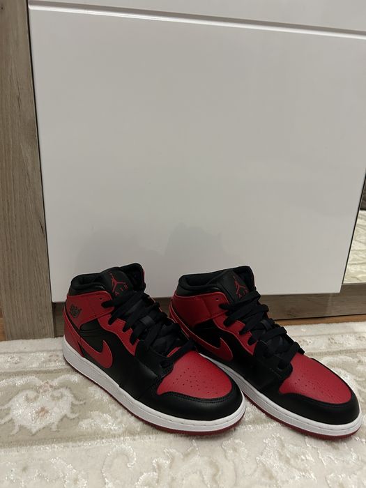 Air Jordan 1 mid reverse bred gs
