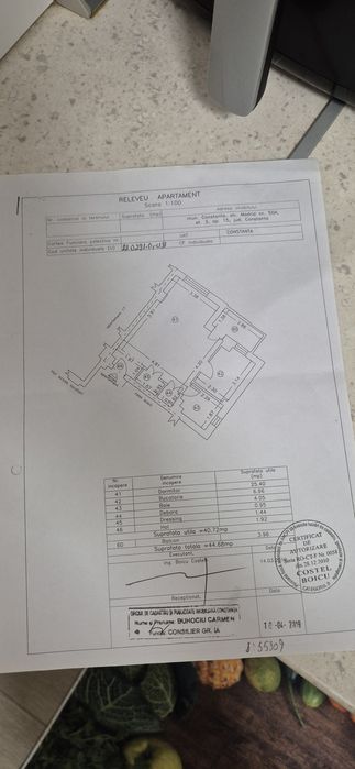 Vand garsoniera in  tomis plus cu loc de parcare privat