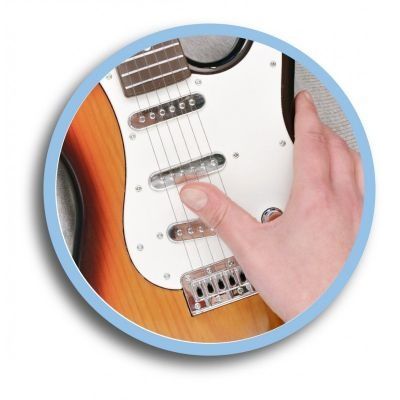 Детска електрическа китара с микрофон