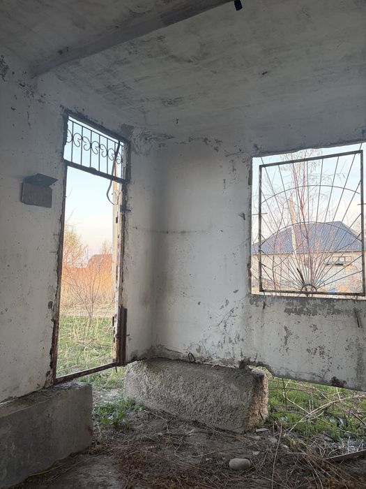 Бетонный каркасный дом