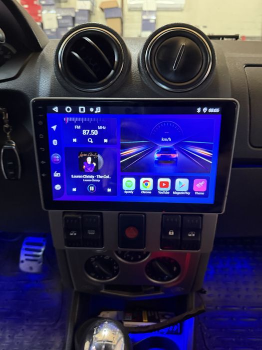 Navigatie Android 14 Dacia Logan 1 ,Carplay Wireless ,Camera Marsarier