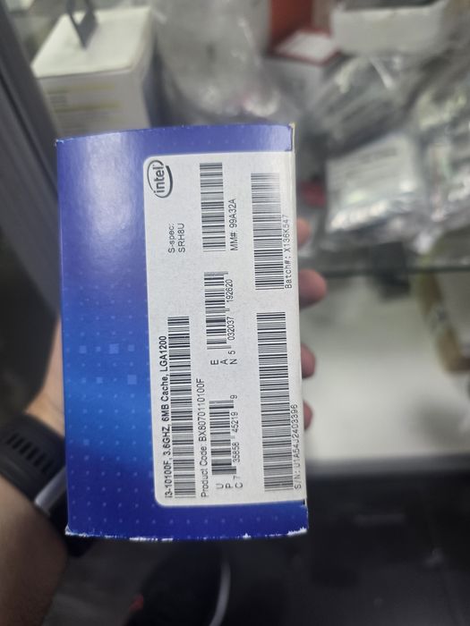 Процесор core i3-10100f (lga 1200 socket)