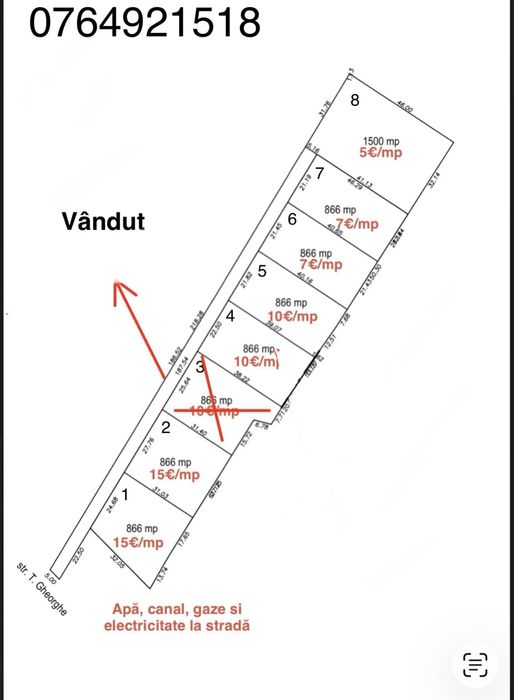Loturi de teren in Husi