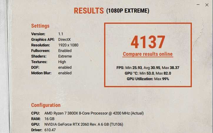 Vand Calculator RTX 2060
