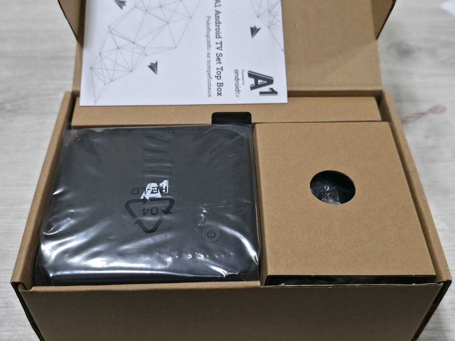 НОВ Android TV A1 Set Top Box ZXV10