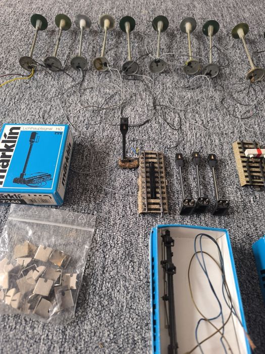 Lot lampi, semnale feroviare scara HO