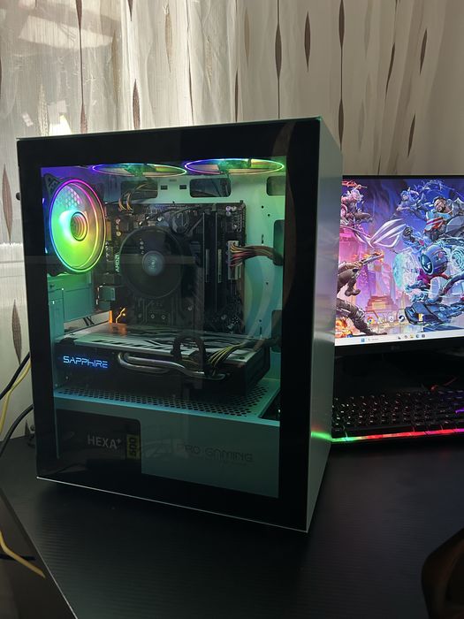 Pc gaming | ryzen7 2700x |rx570 8gb| 16gb ram ddr4
