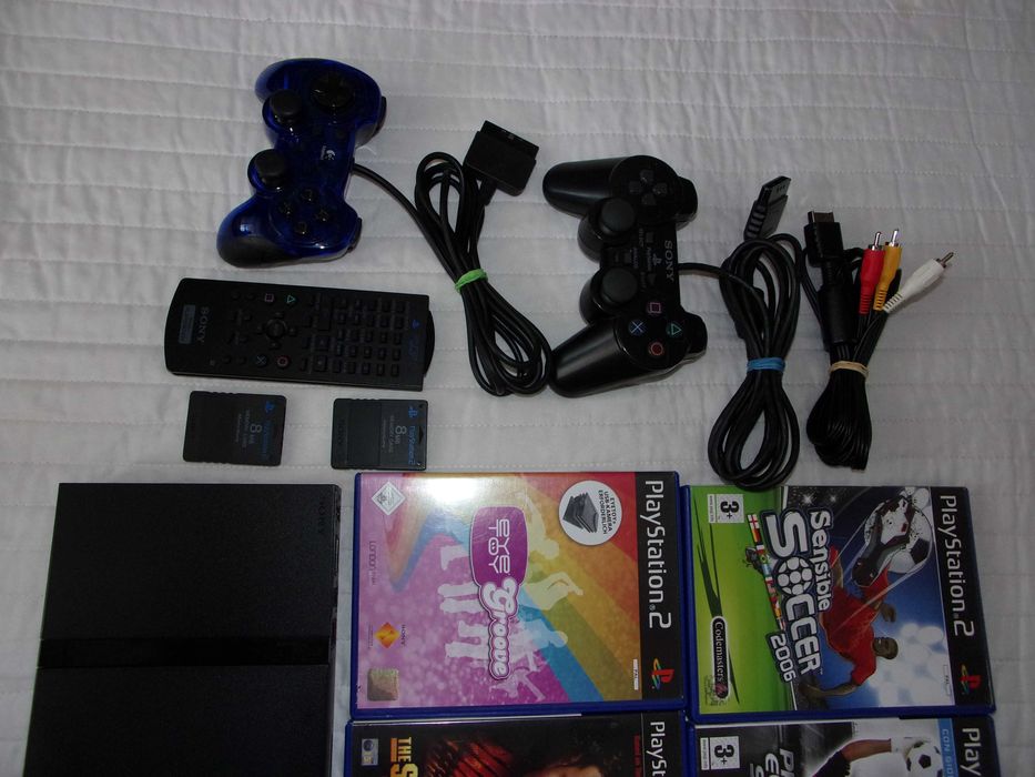 Consola PlayStation 2 Originala cu jocuri