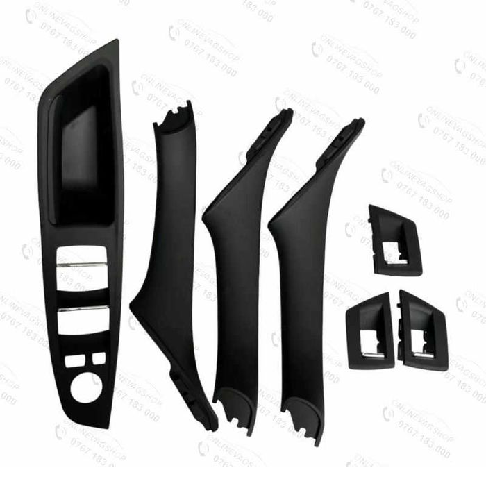 Set manere interior Bmw Seria 5 F10,F11 negru, bej, oyster, gri, red