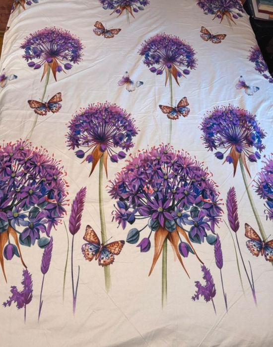 Lenejerie de pat pentru o persoană 4 piese, Casa Pucioasa