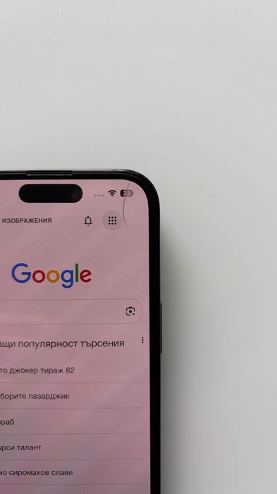 iPhone 15 128GB - Black | Всичко работи (Пукнат дисплей)